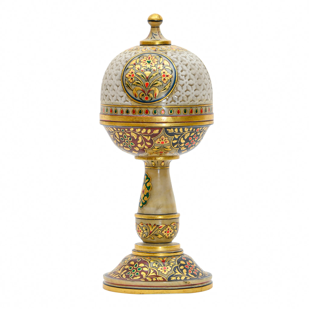 Makrana Gold Jali Lantern