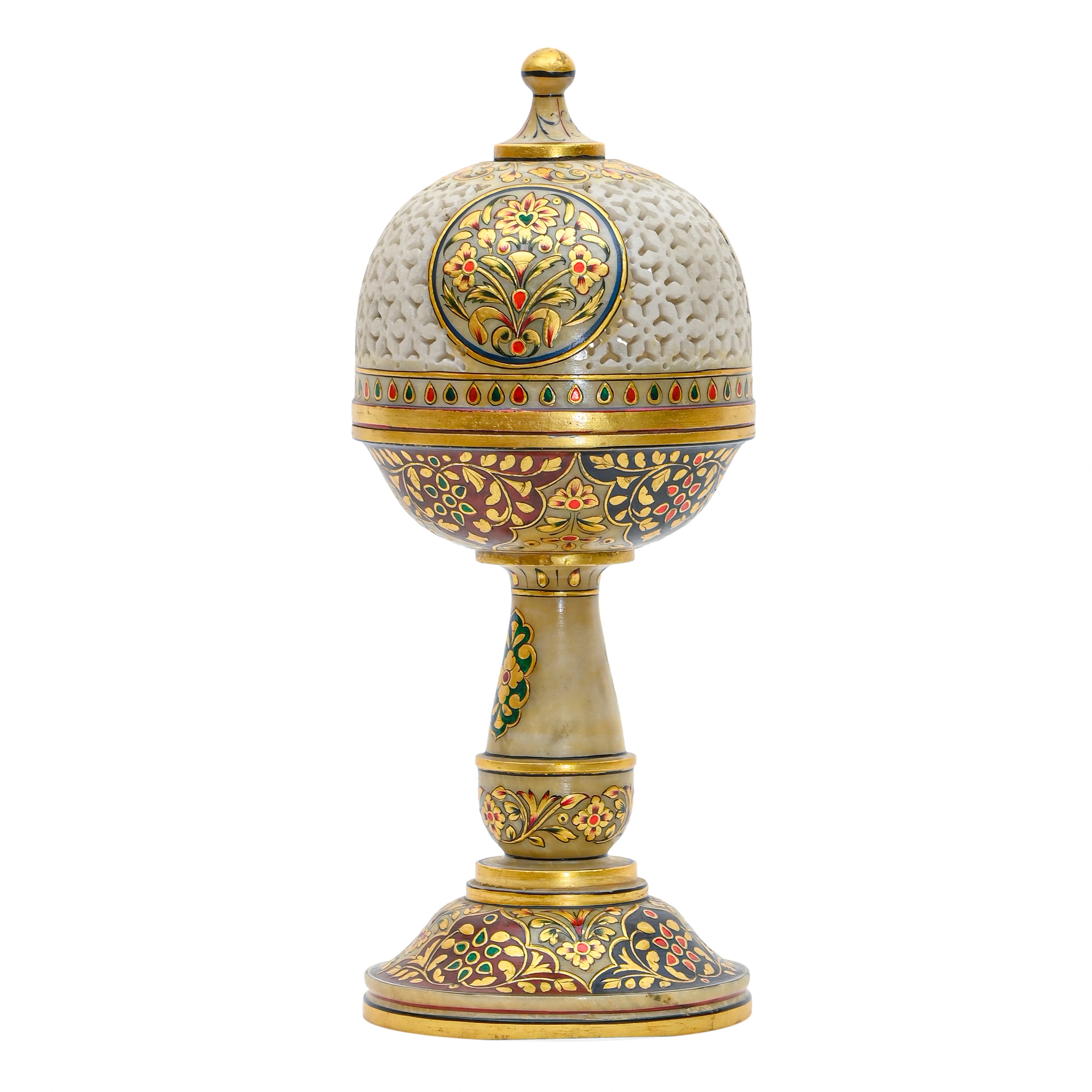 Makrana Gold Jali Lantern