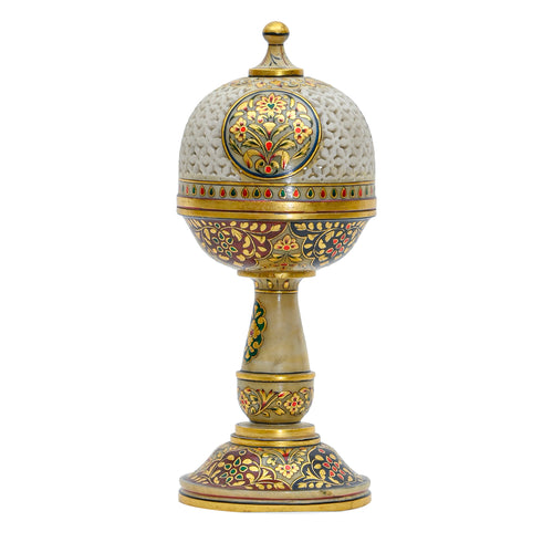 Makrana Gold Jali Lantern