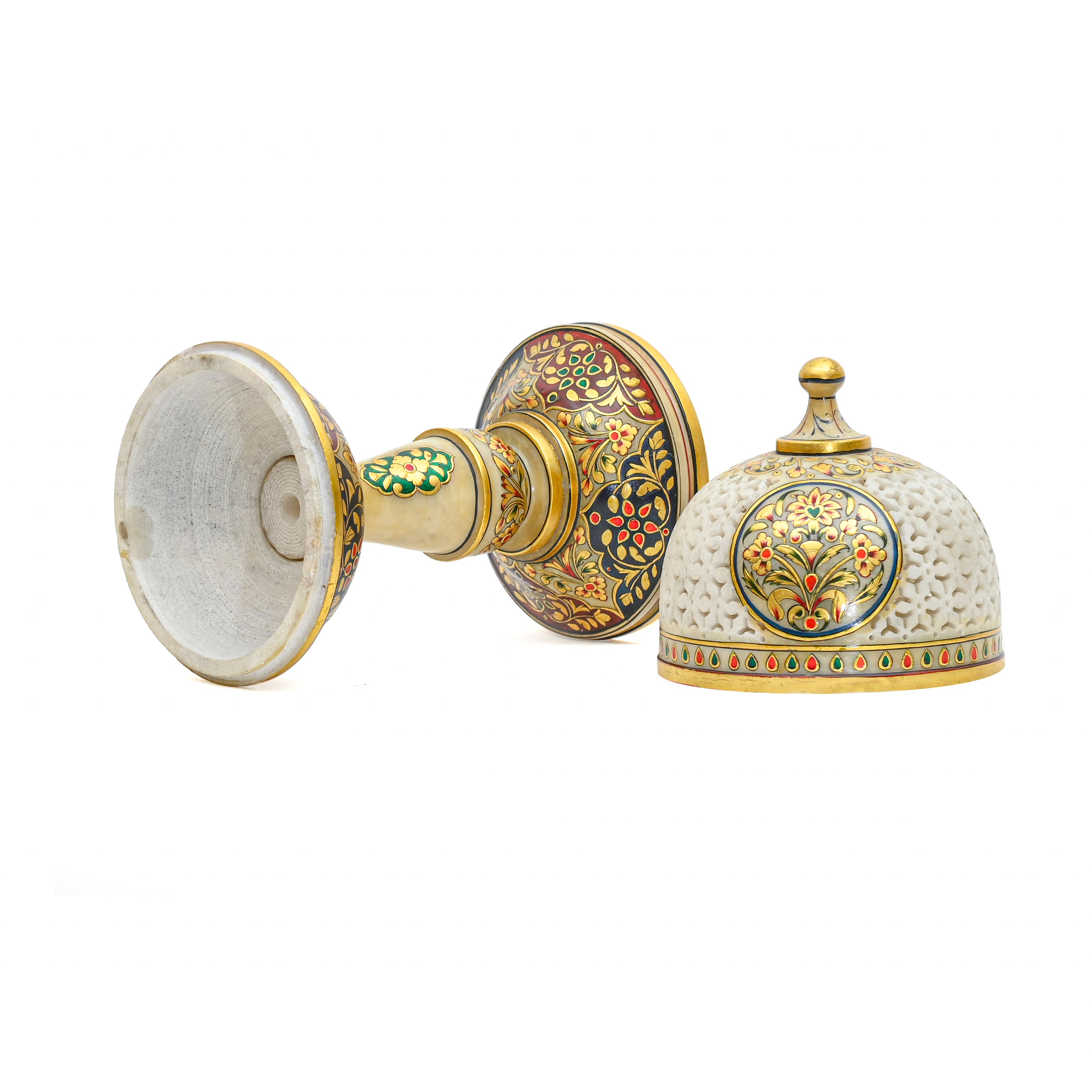 Makrana Gold Jali Lantern