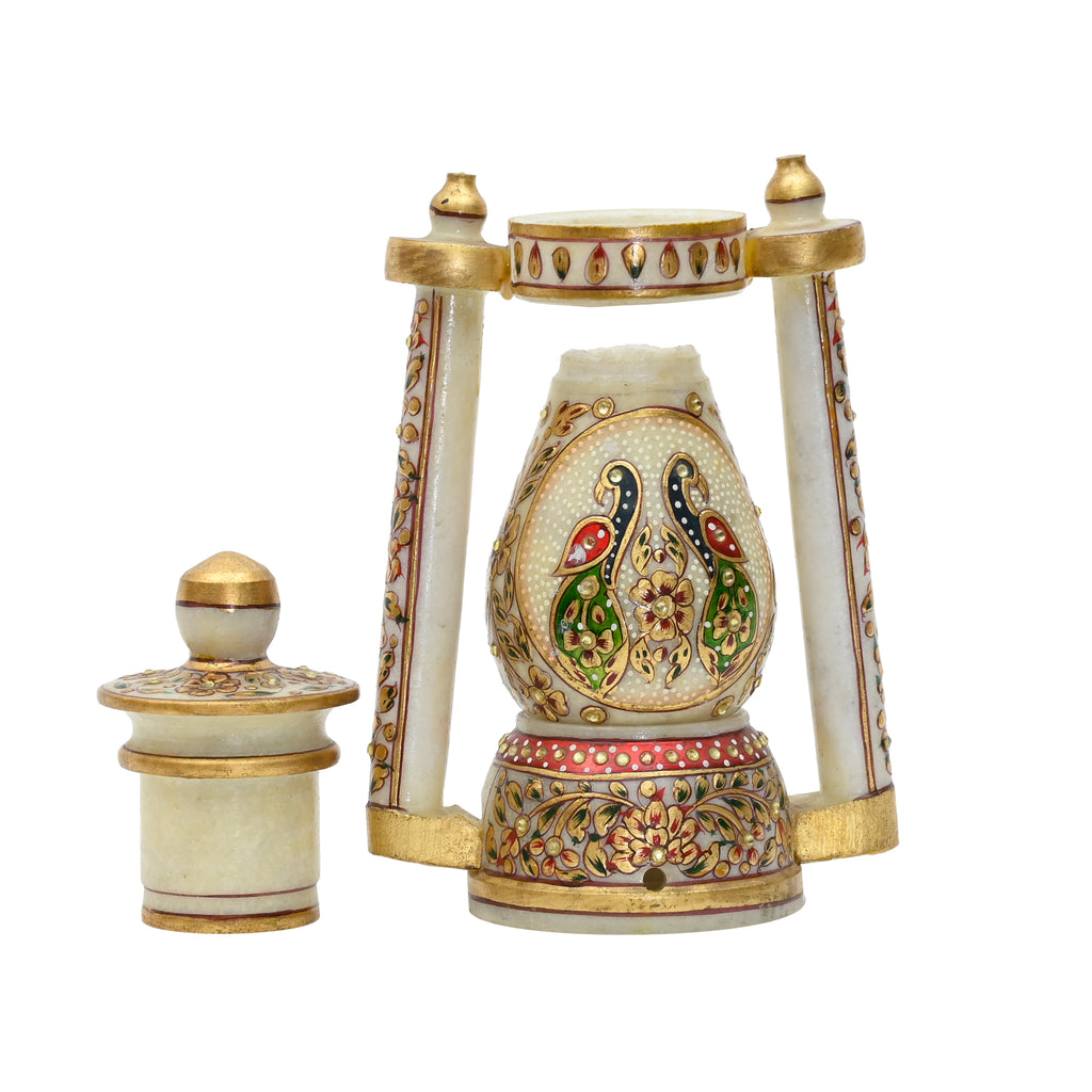 Royal Mayur Makrana Marble Lalten