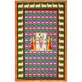 Shrinathji Multi-Jhanki Pichwai Painting – Hand-Painted Rajasthani Art (2 x 3 ft)